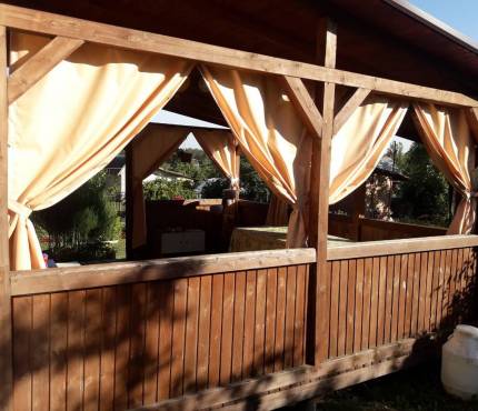 Штора для веранды - беж #14