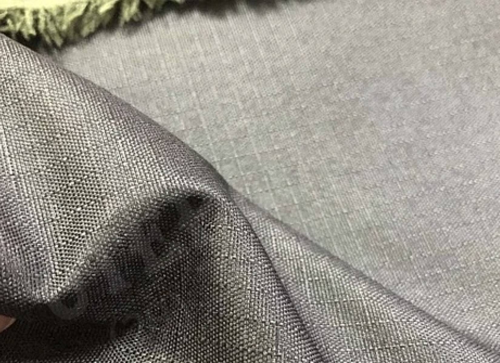 Черная ткань с рип-стоп нитью для чехлов